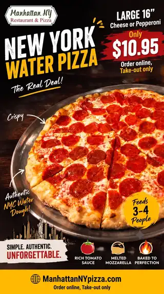 Large 16-inch Take Out Special pizza for $10.95