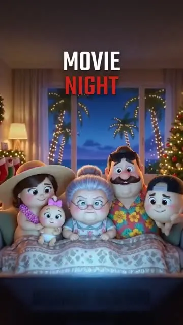 Christmas Movie Night With Nonna