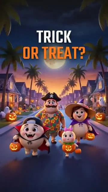 The House That Hands Out Pizza: Halloween Trick-or-Treat