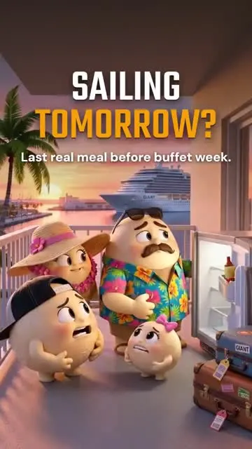 Sailing Tomorrow: Last Real Meal Before Buffet Week