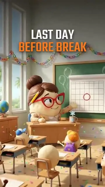 Last Day Before Break: Miss Semolina's Class Party